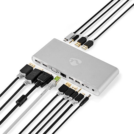 CCTB64991AL02 - Station d'accueil USB Nedis