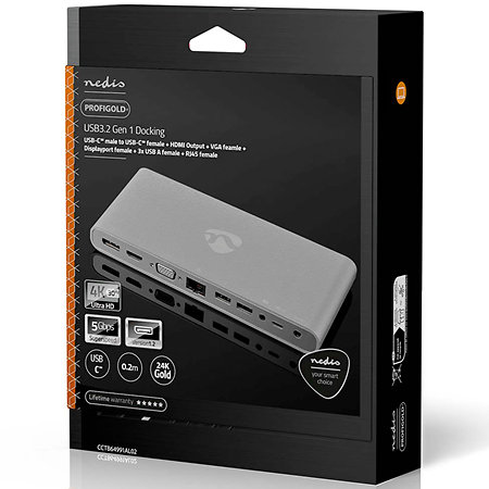 CCTB64991AL02 - Station d'accueil USB Nedis