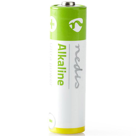 Nedis BAAKLR64BL - Pack de 4 Piles alcalines LR6 / AA