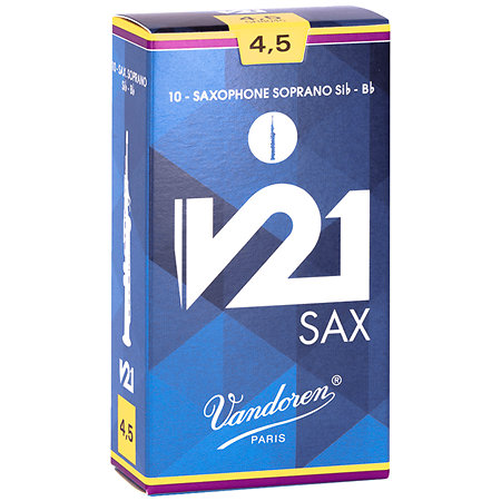 Vandoren SR8045 V21 Force 4,5 Soprano Boîte de 10