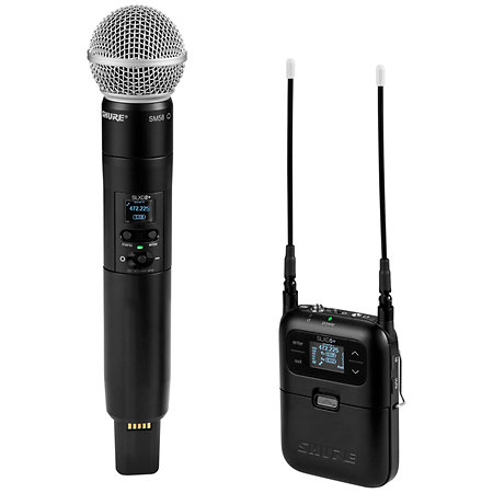 Shure SLXD25+-SM58-G65