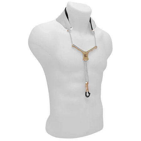 BG S78YMSH Yoke Strap White Saxophone