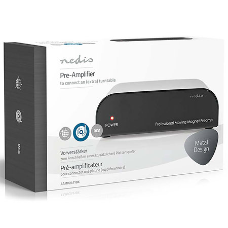 Nedis AAMP2411BK - Préamplificateur