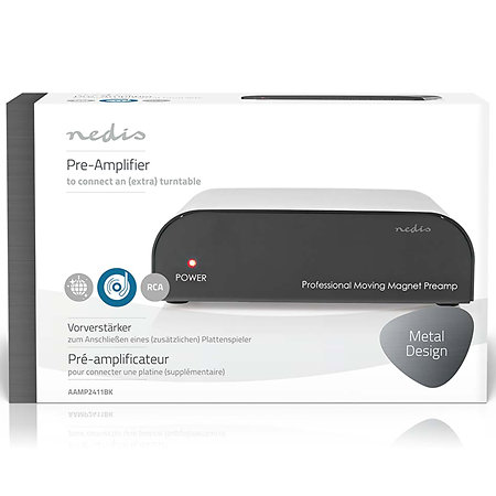 AAMP2411BK - Préamplificateur Nedis