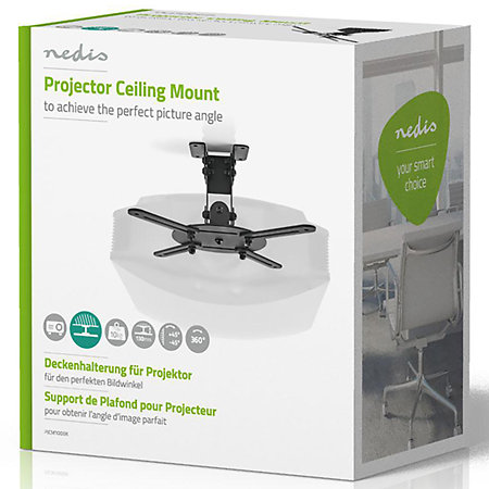 Nedis PJCM100BK - Support plafond vidéoprojecteur