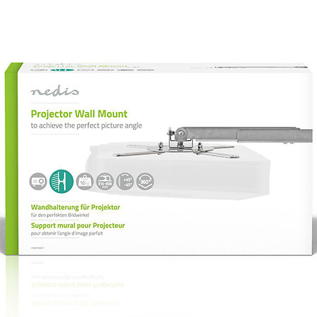 PJWM100GY - Support mural vidéoprojecteur Nedis
