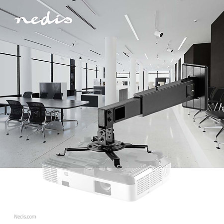 PJWM200BK - Support mural vidéoprojecteur Nedis