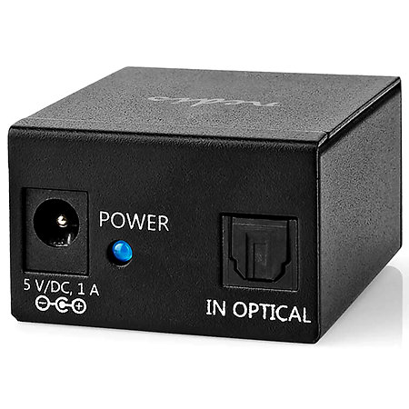 ASPL2512BK - Séparateur Toslink 1 vers 2 Nedis