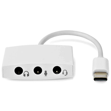 Nedis CCGB65900WT01 - Adaptateur USB C/MiniJack
