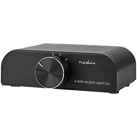 Nedis ASWI2424AT - Commutateur audio 4 vers 1