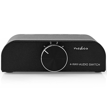 Nedis ASWI2424AT - Commutateur audio 4 vers 1