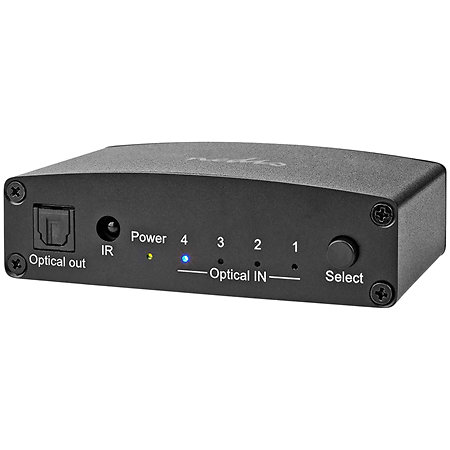 Nedis ASWI2514BK - Commutateur audio numérique 4 vers 1