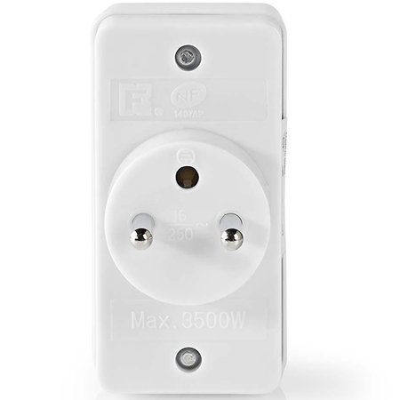 PSSPL200C2WT - Bloc multiprise 2 Nedis