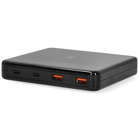 DCGPD65W100BK - Chargeur de bureau Nedis