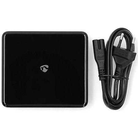DCGPD65W100BK - Chargeur de bureau Nedis