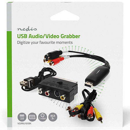VGRRU101BK - Numériseur vidéo Nedis