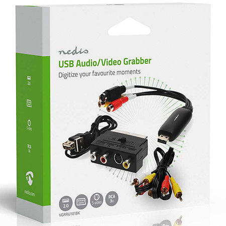 VGRRU101BK - Numériseur vidéo Nedis