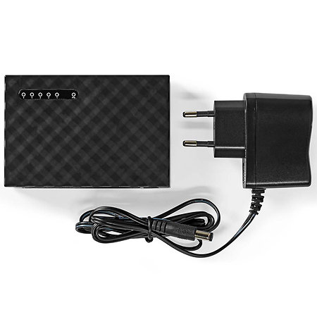 NSWH5P110BK - Switch réseau Nedis