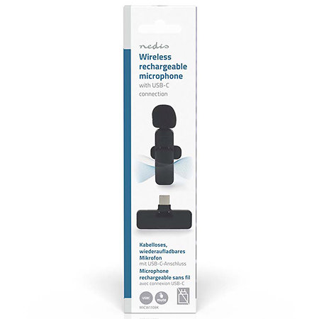 MICW110BK - Microphone sans fil Nedis