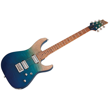Schecter C-1 Standard Plus Blue Fade