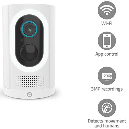 Nedis WIFICBO33WT - Caméra extérieure de sécurité