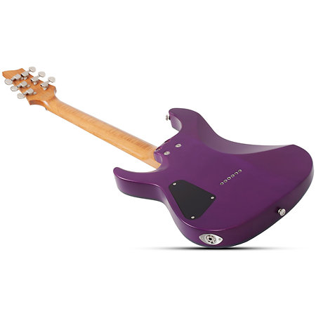C-1 Standard Plus Transparent Purple Burst Schecter