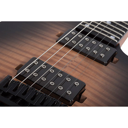 C-1 Standard Plus Ember Burst Schecter