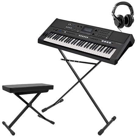 Yamaha Pack PSR-E583 + Stand + Banquette + Casque