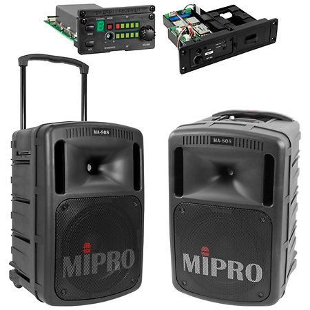 Pack MA 808BCD + MA-808 MK2 + Émetteur HF + Récepteur UHF Mipro