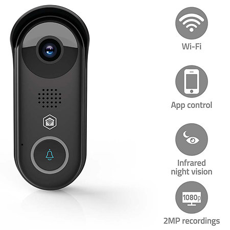WIFICDP11BK - Vidéophone Nedis