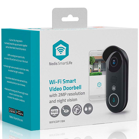 WIFICDP11BK - Vidéophone Nedis