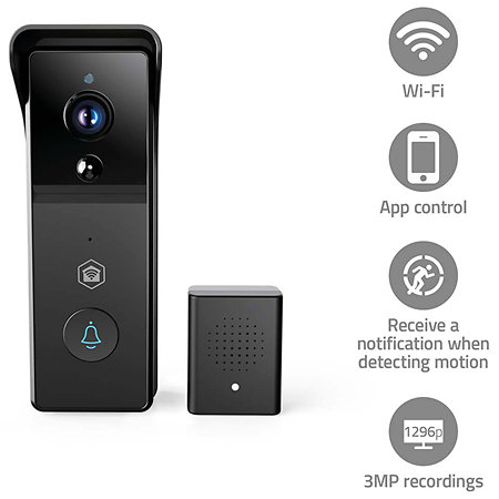 WIFICDP21BK - Vidéophone Nedis