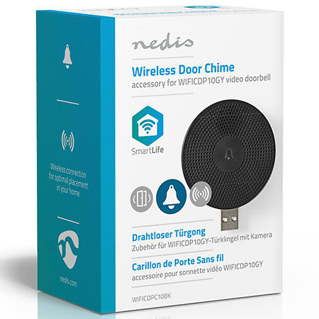 WIFICDPC10BK - Carillon de porte Nedis