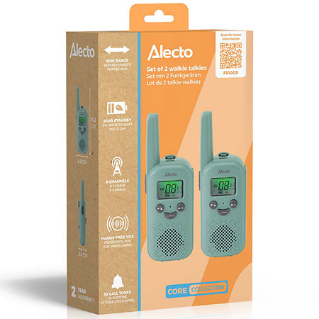 Ensemble TalkieWalkie Vert - FR10GR Alecto