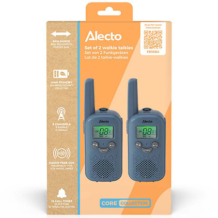 Alecto Ensemble TalkieWalkie Bleu - FR10BU