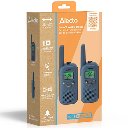 Ensemble TalkieWalkie Bleu - FR10BU Alecto