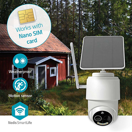 SIMCBO50WT - Caméra extérieure de sécurité Nedis