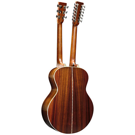 Grand J-28E Double Neck + étui Martin Guitars