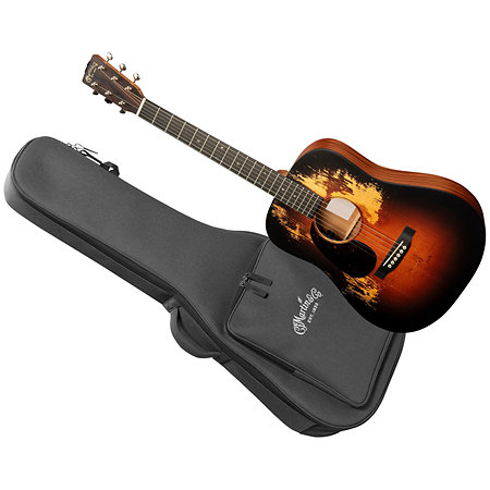 Martin Guitars D Jr StreetLegend Burst LH + housse