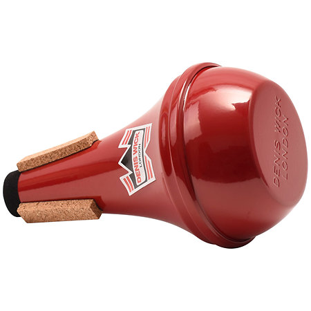 5504R Sourdine Trompette Droite Aluminium Rouge Denis Wick