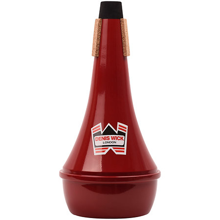 Denis Wick 5505R Sourdine Droite Trombone Rouge