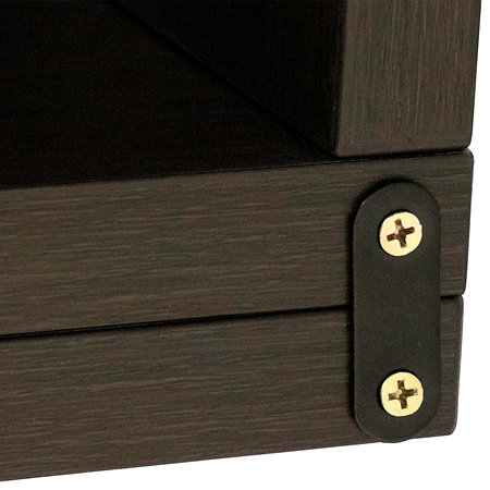 GFW ELITEDESK BRN Bureau Elite Series Dark Walnut Gator Frameworks
