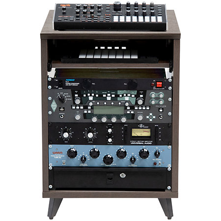 Gator Frameworks Elite Desk 10U Rack BRN