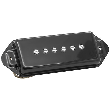 Seymour Duncan AN3466 RSPD Antiquity P90 Dog Ear Bridge Black