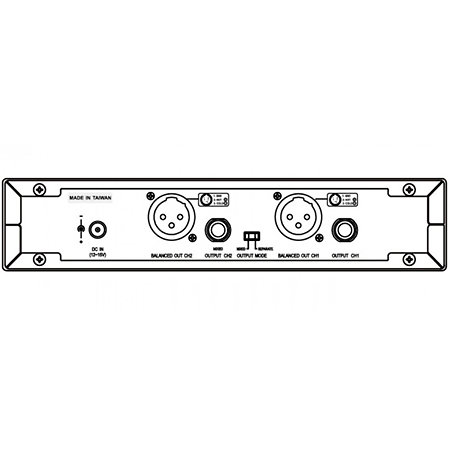 Mipro Pack 2x MU-55HN + 2x ACT-24TC Lithium + ACT-2402 + MP-80