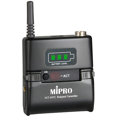 Pack 2x MU-55HNS +  2x ACT-24TC Lithium + ACT-2402 + MP-80 Mipro