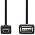 CCGB60315BK02 - Adaptateur USB A/miniUSB Nedis