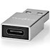 CCGB60925GY - Adaptateur USB A mâle/USB C femelle Nedis