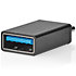 CCGB64915BK - Adaptateur USB A femelle/USB C mâle Nedis