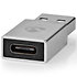 CCTB60925AL - Adaptateur USB C femelle/USB A mâle Nedis